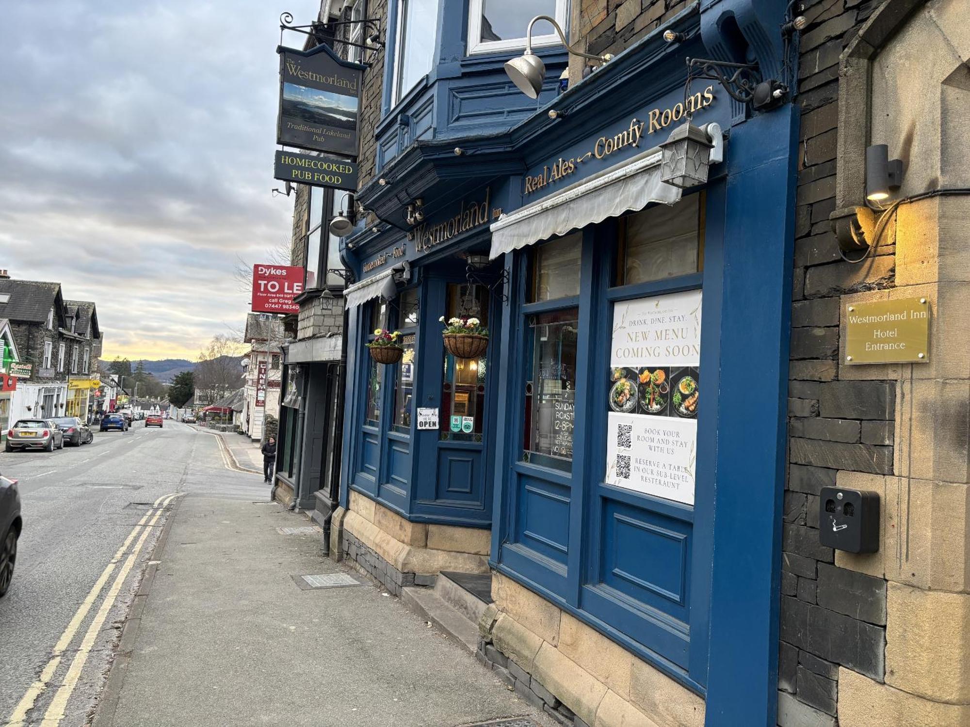 The Westmorland Inn Bowness-on-Windermere Eksteriør billede